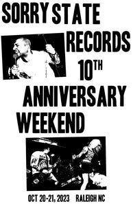 Sorry State Records 10th Anniversary Weekend tickets