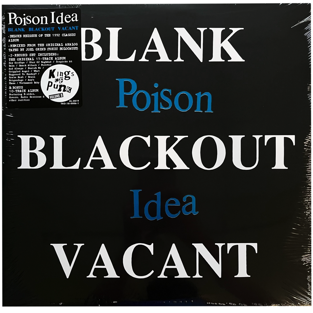 Poison Idea: Blank Blackout Vacant 12