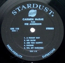 Carmen McRae: A Foggy Day With Carmen McRae 12"