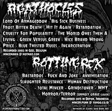 Agathocles / Rottingrex: Split cassette