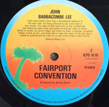 Fairport Convention: "Babbacombe" Lee 12"