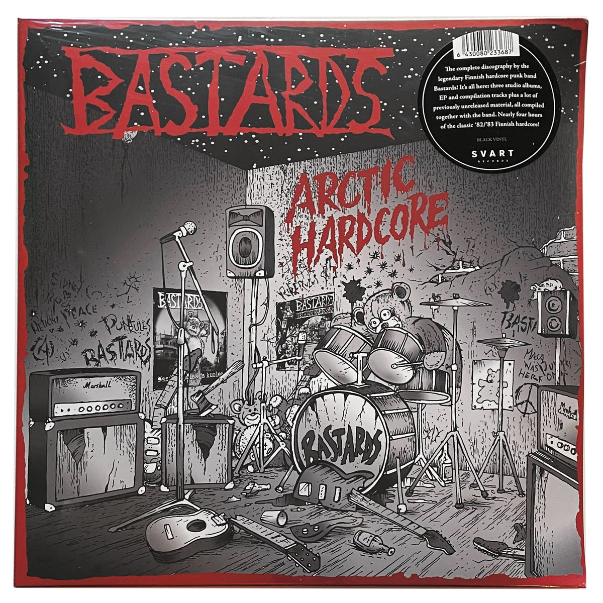 Bastards Arctic Hardcore Complete Studio Recordings & Rare Rehearsal