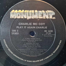 Charlie McCoy: Play It Again Charlie 12"