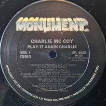 Charlie McCoy: Play It Again Charlie 12"