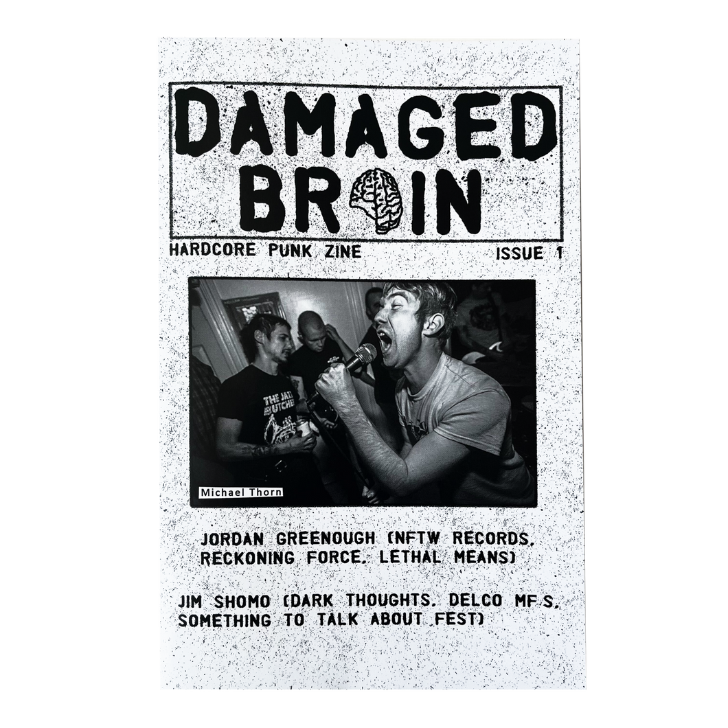 Damaged Brain - Issue #1 zine