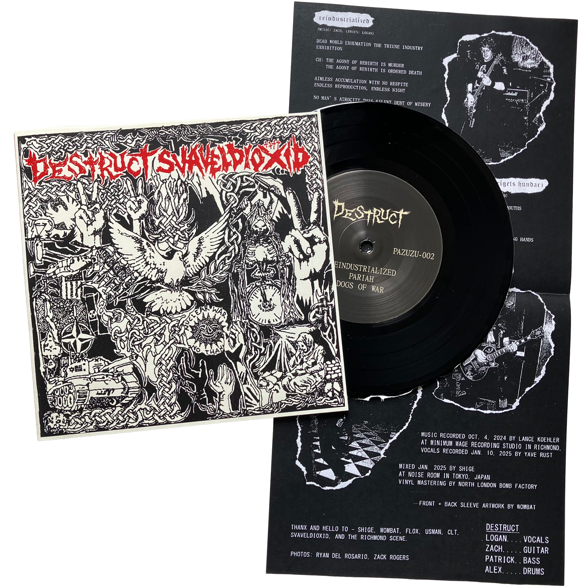 ミュージシャン SDS GLOOM Disclose GISM CRUST Discharge ミュージシャン SDS GLOOM Disclose GISM CRUST Discharge SDS