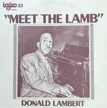 Donald Lambert: Meet The Lamb 12"