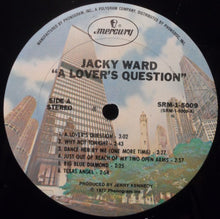 Jacky Ward: A Lover's Question 12"