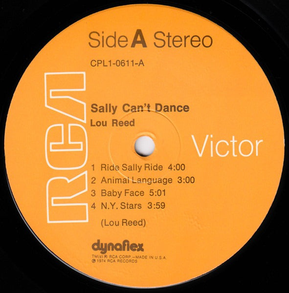 Lou Reed: Sally Can't Dance 12