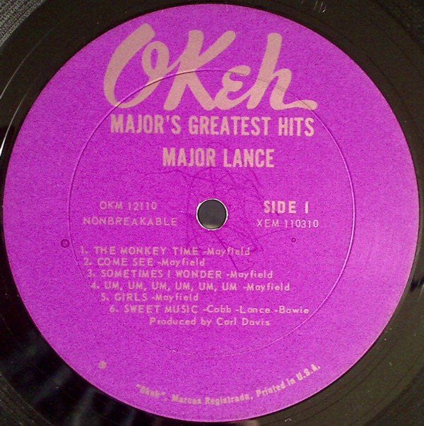 レア盤 LABELLE COLDBLOOD O'Jays MAJORLANCE Major Lance: Major's Greatest Hits 12