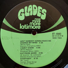 Latimore: More, More, More 12"