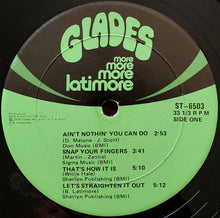 Latimore: More, More, More 12"