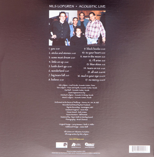 Nils Lofgren: Acoustic Live 2x12