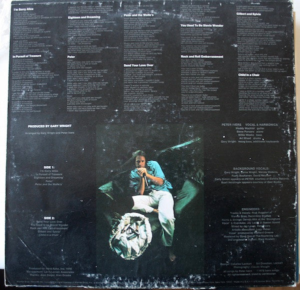 used Peter Ivers: S/T 12