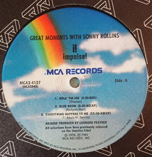 Sonny Rollins: Great Moments With Sonny Rollins 2x12"