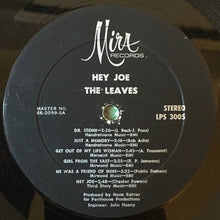 The Leaves: Hey Joe 12"