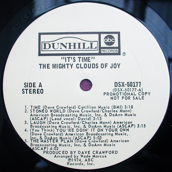 The Mighty Clouds Of Joy: It's Time 12