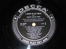 The Mary Kaye Trio: A Night In Las Vegas 12"