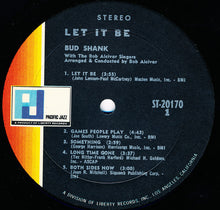Bud Shank With The Bob Alcivar Singers: Let It Be 12"