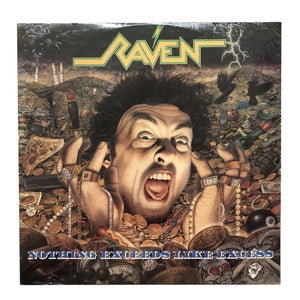 Raven: Nothing Exceeds Like Excess 12" (sealed 1988 dead stock)