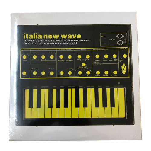 Various: Italia New Wave: Minimal Synth, No Wave, & Post Punk Sounds From The '80s Italian Underground 12