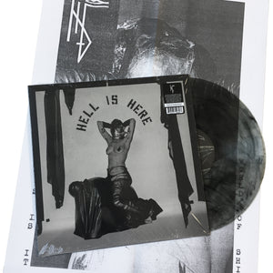 Hide: Hell Is Here 12" (Clear/Black Marbled vinyl)