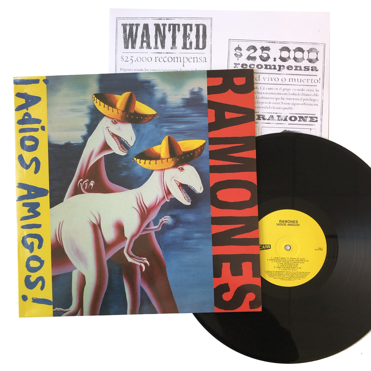 Ramones ADIOS AMIGOS LPレコード UKオリジナル盤 Ramones – ¡Adios Amigos! – Vinyl (LP, Album), 1995 [r2116950