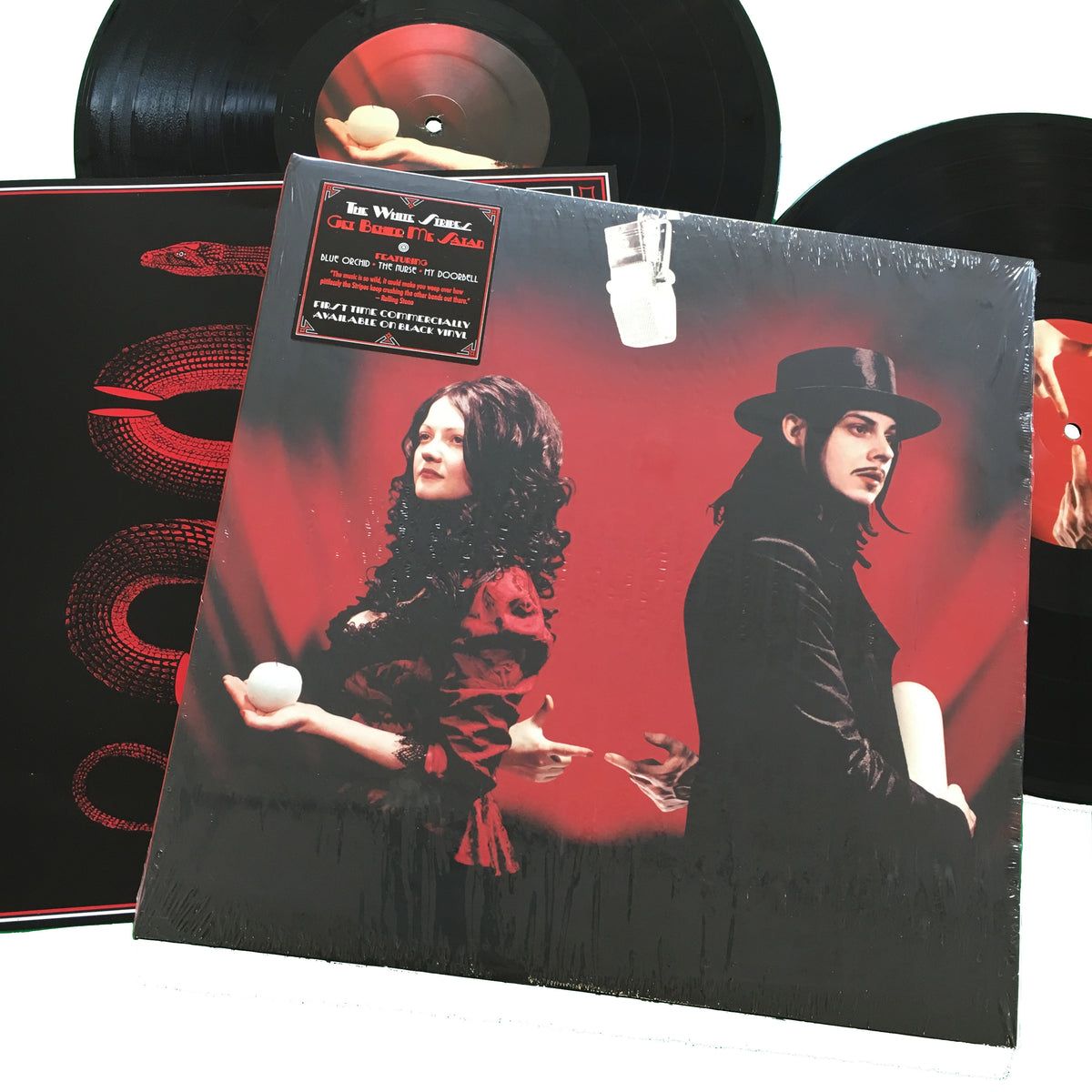 The White Stripes - Get Behind Me Satan, 2x Vinyl LP The White Stripes - Get Behind Me Satan, 2x Vinyl LP