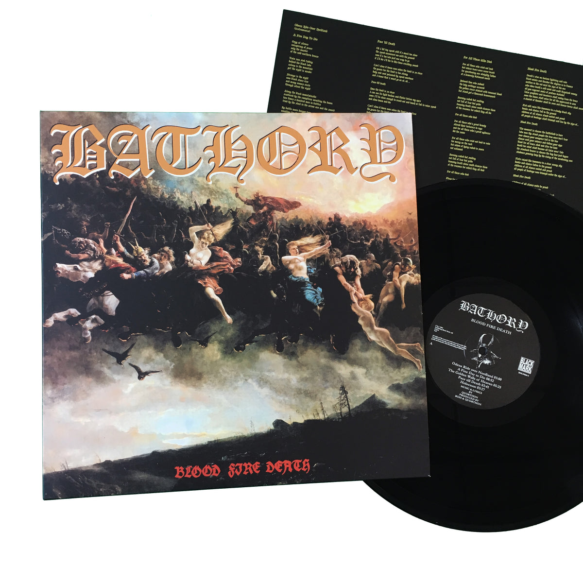 Bathory Blood Fire Death 12" Sorry State Records