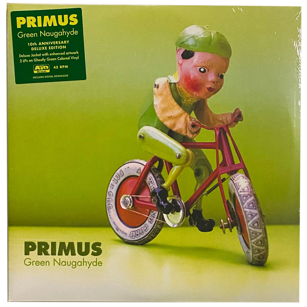Primus - Green Naugahyde, 2x Green Vinyl LP Primus - Green Naugahyde, 2x Green Vinyl LP