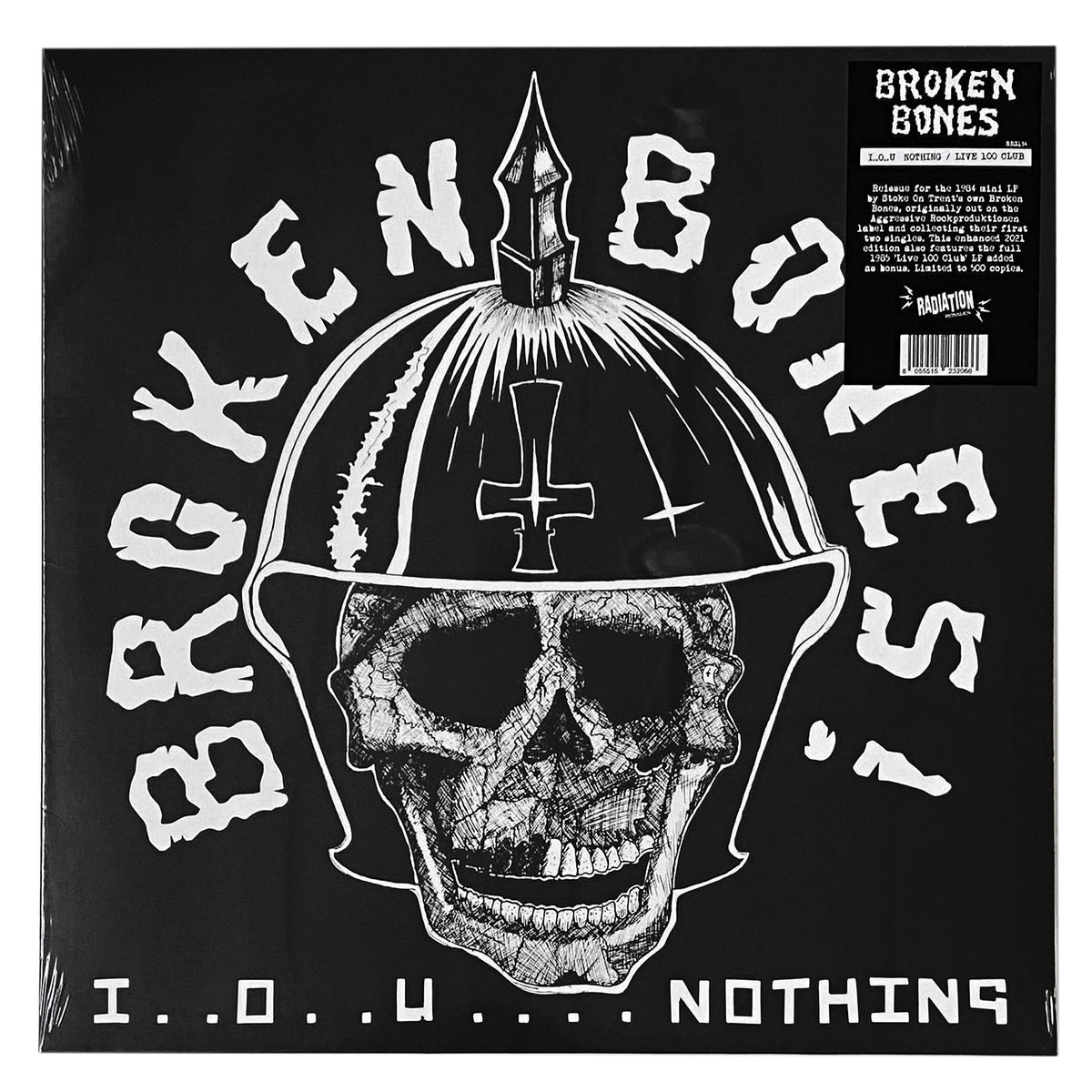 The Bones 「IN A SICK SOCIETY！」 1985年 EP盤 The Bones – In A Sick Society! – Vinyl (7