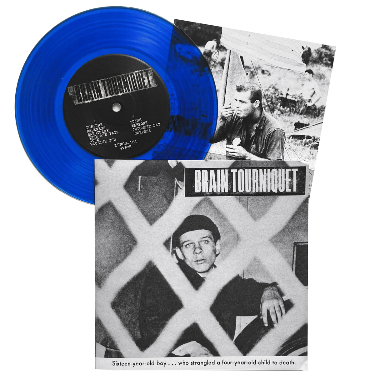 Brain Tourniquet S/T 7" Sorry State Records