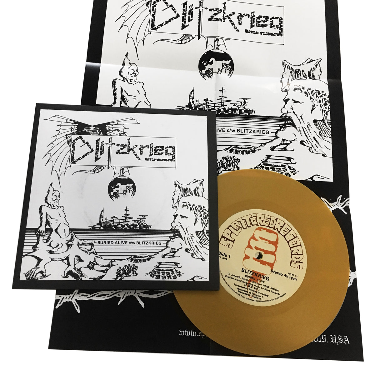 【NWOBHM】【UK Original】Blitzkrieg / Buried Buried Alive