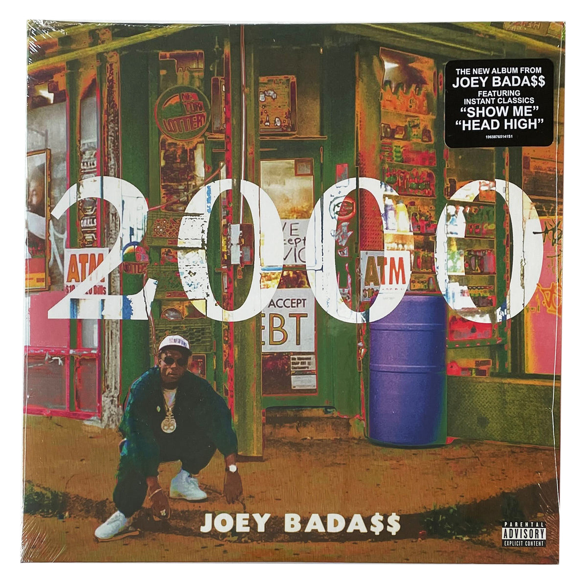 JOEY BADASS WAVES 限定７インチ2枚　赤色レコード