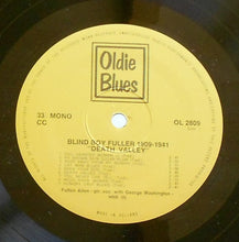 Blind Boy Fuller: 1909-1941 "Death Valley" 12"