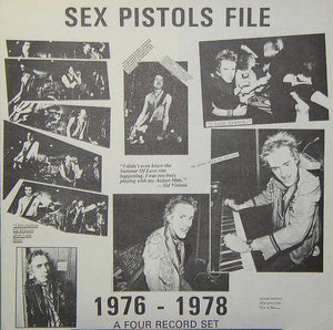 Sex Pistols: Sex Pistols File 1976: 1978 12" box set (used)