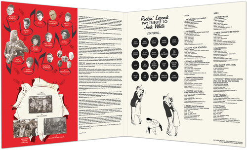 Various: Rockin' Legends Pay Tribute To Jack White 12