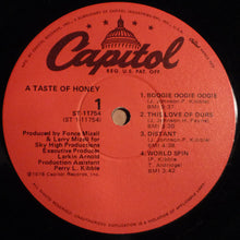 A Taste Of Honey: S/T 12"