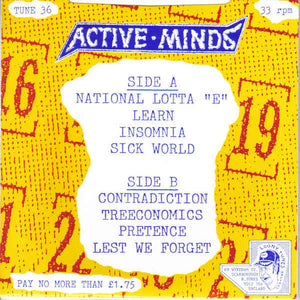 Active Minds: The National Lotta E 7"