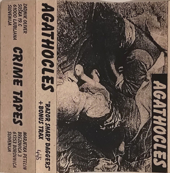Agathocles: Razor Sharp Daggers + Bonus Trax cassette