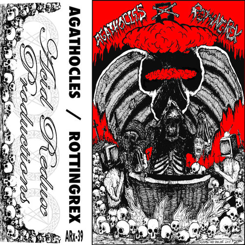Agathocles / Rottingrex: Split cassette
