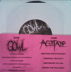 Agitate / Gowl: Split 7"