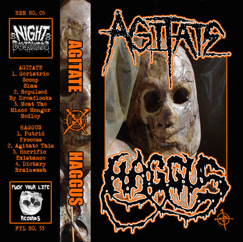 Agitate / Haggus: Split cassette