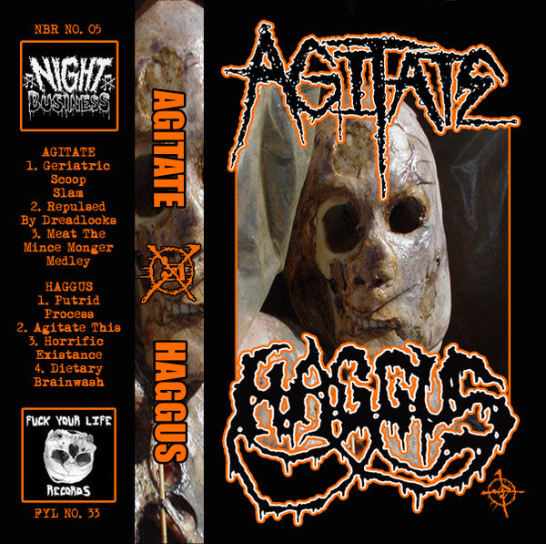 Agitate / Haggus: Split cassette