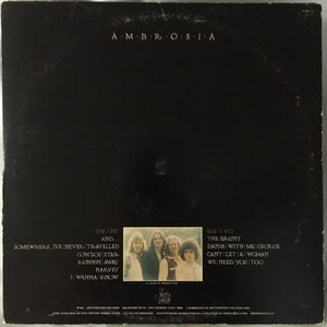 Ambrosia: Somewhere I've Never Travelled 12"