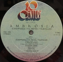 Ambrosia: Somewhere I've Never Travelled 12"
