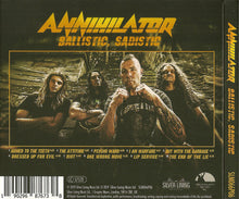 Annihilator: Ballistic, Sadistic CD