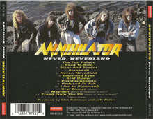 Annihilator: Never, Neverland CD