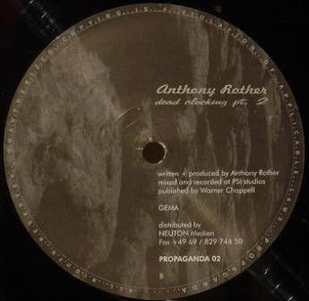 Anthony Rother: Dead Clocking 12