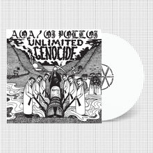 A.O.A. / Oi Polloi: Unlimited Genocide 12" white vinyl